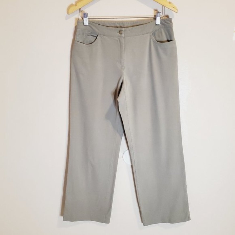 Eileen Fisher straight leg light Gray Pants